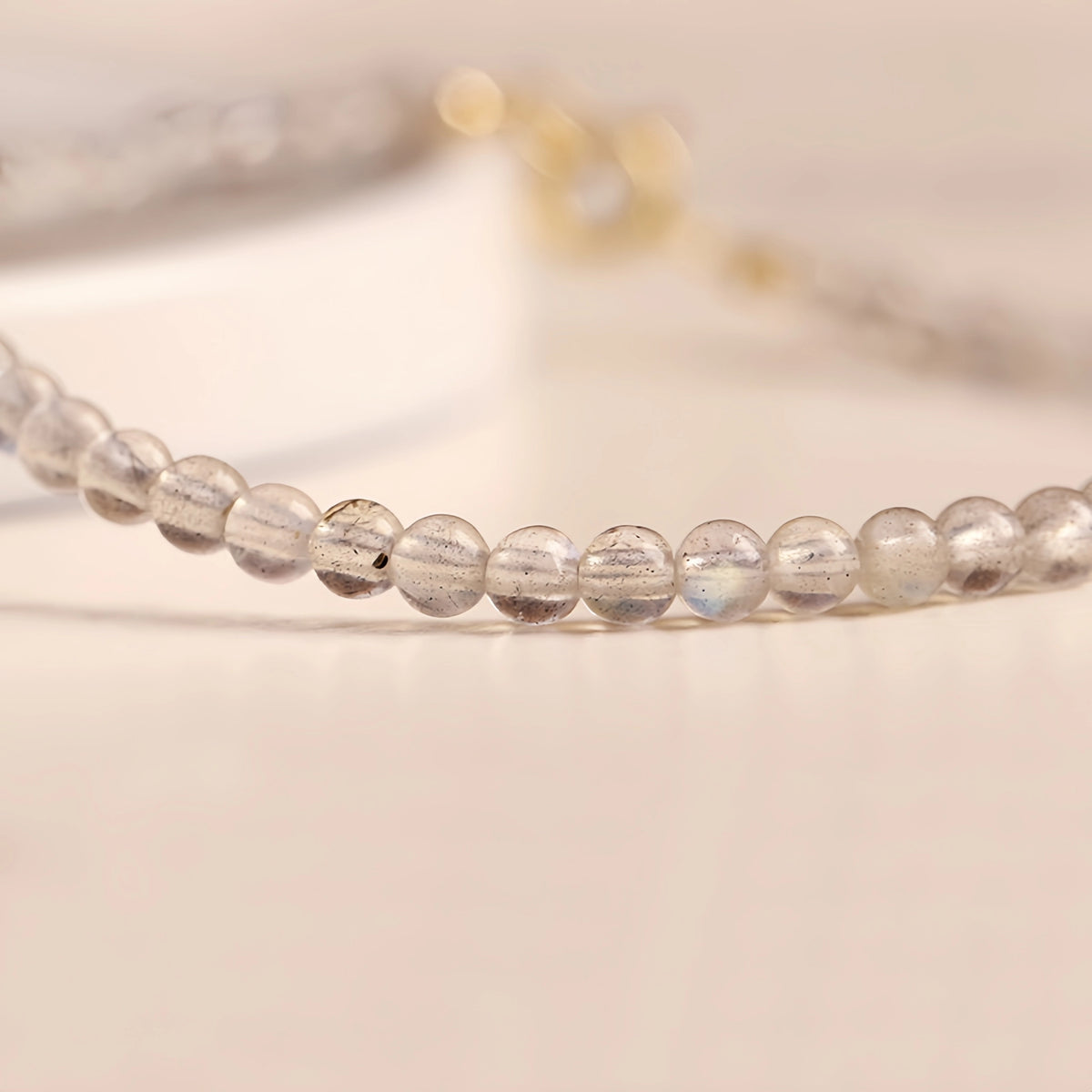 Bracelet tressé floral fait main