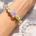 Amethyst Braided Bracelet - For Peaceful Energy