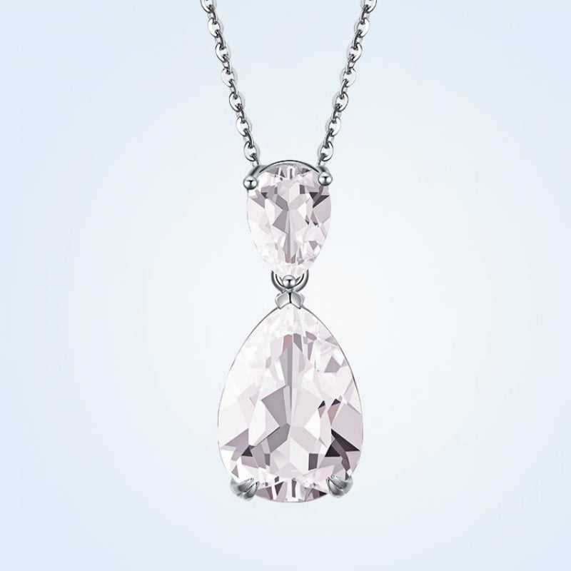 Collier en cristal naturel Star Drop