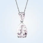 Collier en cristal naturel Star Drop