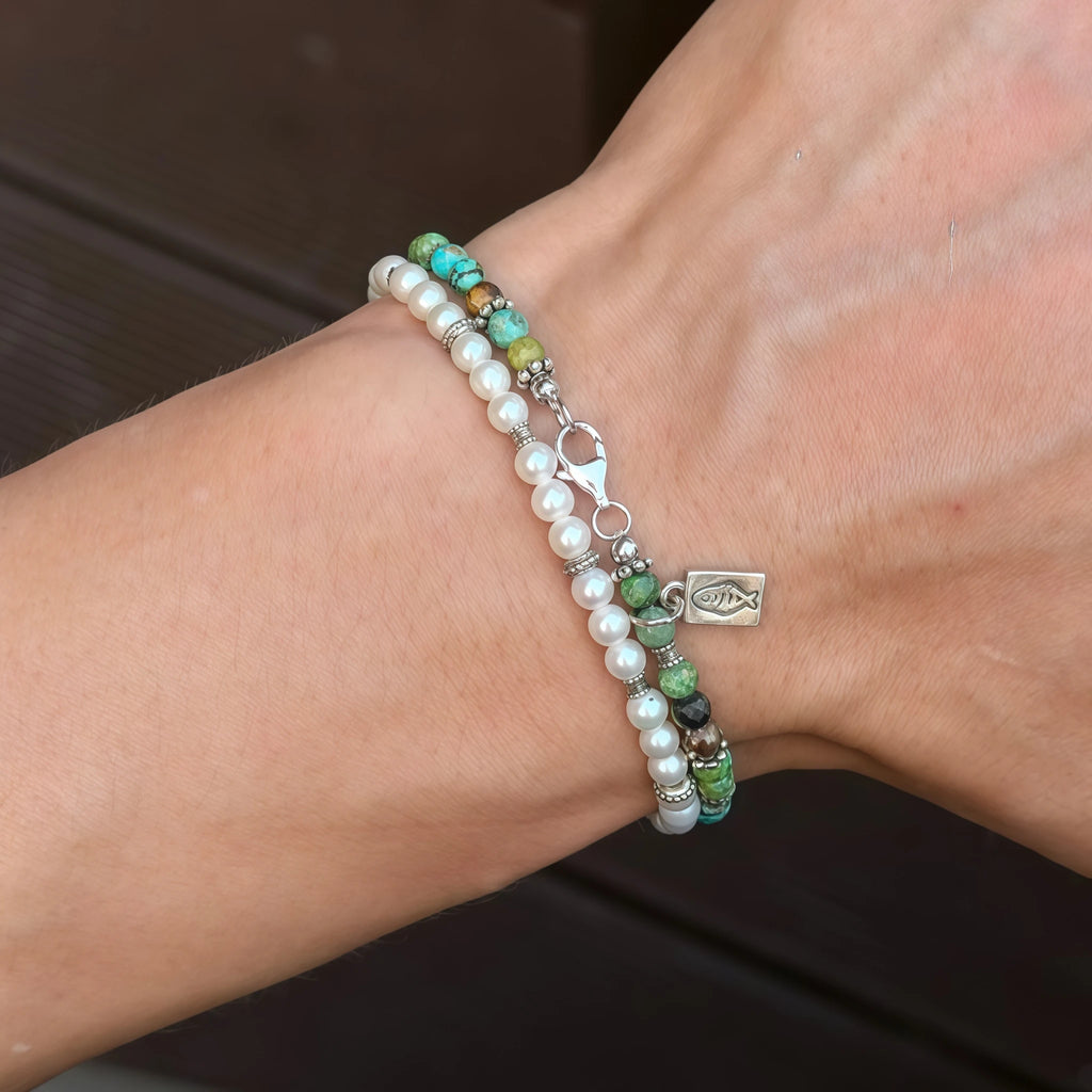 Collier en cristal naturel couronne vintage