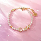 Bracelet Lune et Étoile Pacte d'Amour