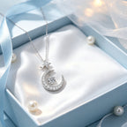 Collier Aura de Lune et Étoile