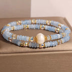 Bracelet de cinabre naturel Renouveau Lotus Rouge