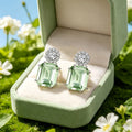 Boucles d'oreilles en cristal naturel Serene Glow