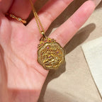 Collier Lotus Cœur pour Bénédictions