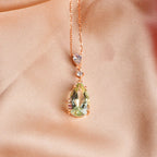 Collier Printanier Rosée de Cristal Naturel