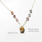 Collier Citrine Naturelle Pierre de Naissance Novembre – Richesse, Harmonie et Protection