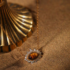 Collier Œil de Tigre naturel mauvais œil - Bloque l'énergie négative et éloigne les mauvais esprits