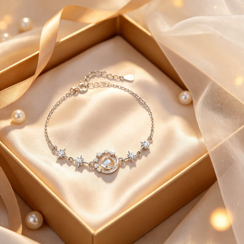 Pluto and Charon Bracelet — My tenderness is only for you