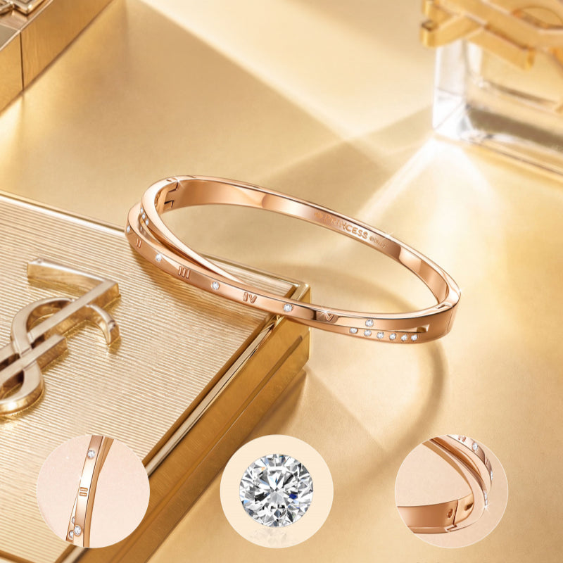 Roman Numeral Bracelet — In the name of love, we keep the promise of time