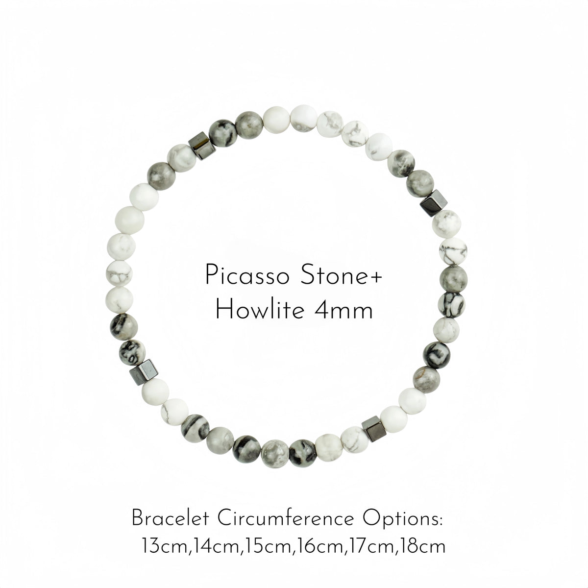 Thin Natural Stone Bracelet for Men & Women - Earth Energy & Minimal Daily Wear