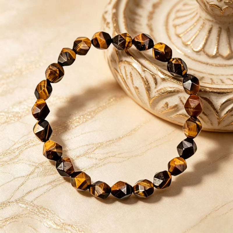 Sacred Gaze Natural Tiger Eye Bracelet