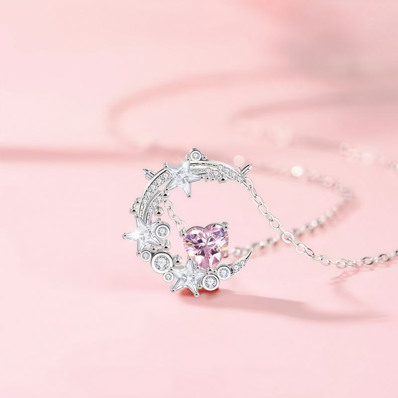 Collier Lune & Étoile Lumière Protectrice