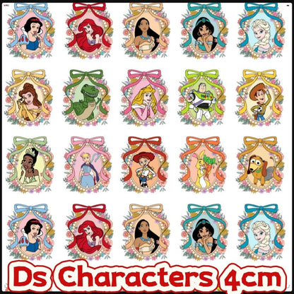 Ds Characters 4cm Acrylic Charms for DIY match game-open in live