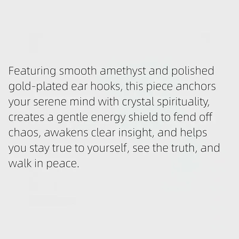 Natural Crystal Thalassa Earrings