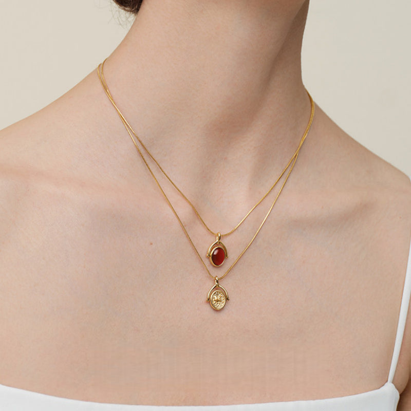 Zodiac Birthstone Necklace, Minimalist Clavicle Chain, Unique Birthday Gift for Girlfriend