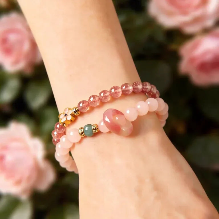 Shining Love Natural Crystal Bracelet