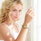 Natural Raw Crystal Braided Bracelet - For Positive Energy