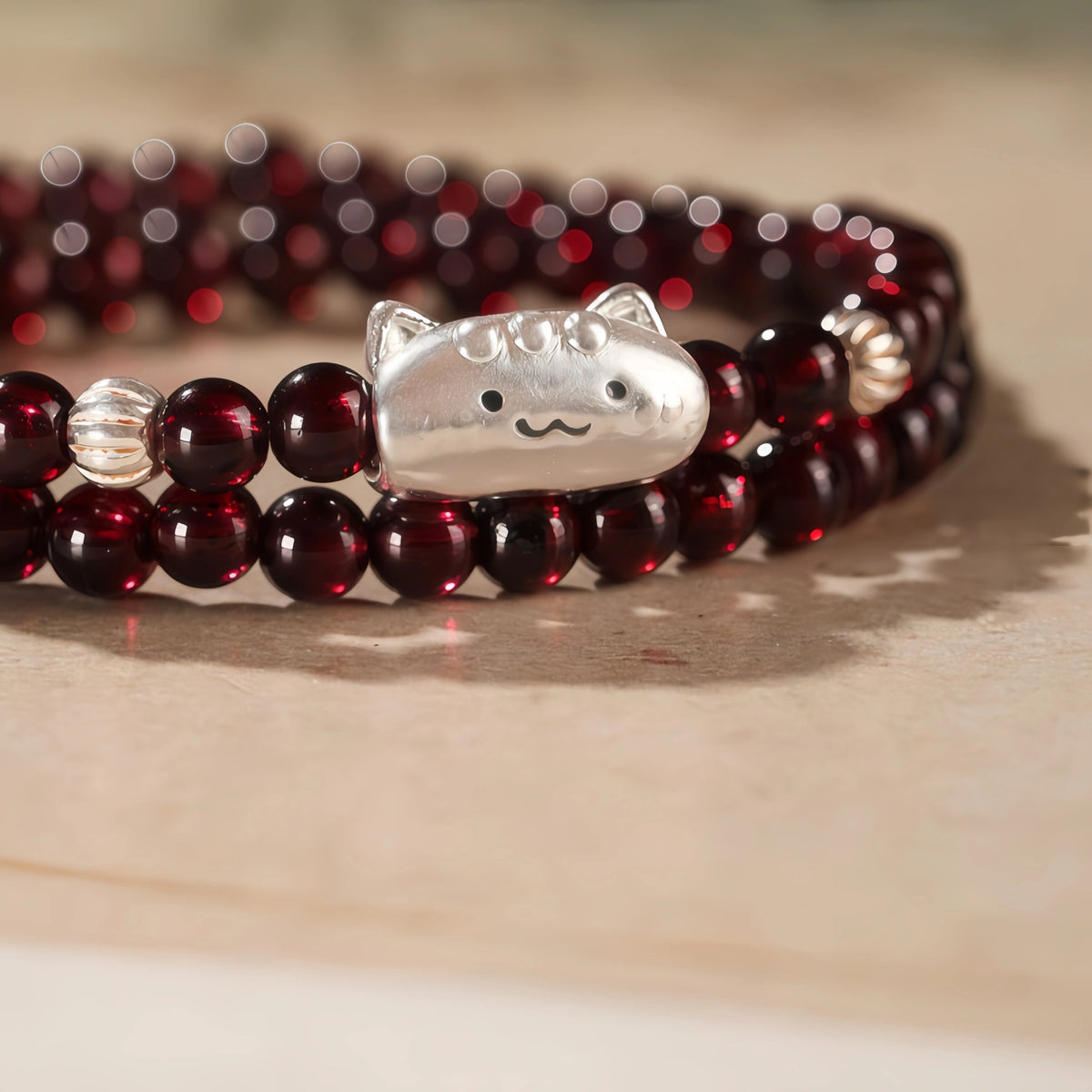 Collier en cristal naturel couronne vintage