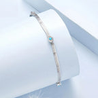 Bracelet Anti-mauvais Œil à Chevrons