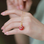 Collier à ajustement facile en quartz clair - Pureté intérieure et expression claire