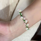Woven Wreath Fresh Style Bracelet - For Sweet Daily Look