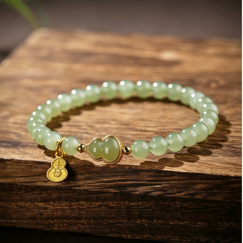 Bracelet Noble Cheval en Jade de Hetian