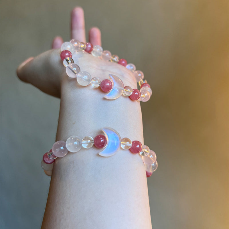 Bracelet Lune et Étoile Pacte d'Amour