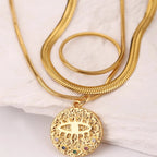 Collier mauvais œil omniscient