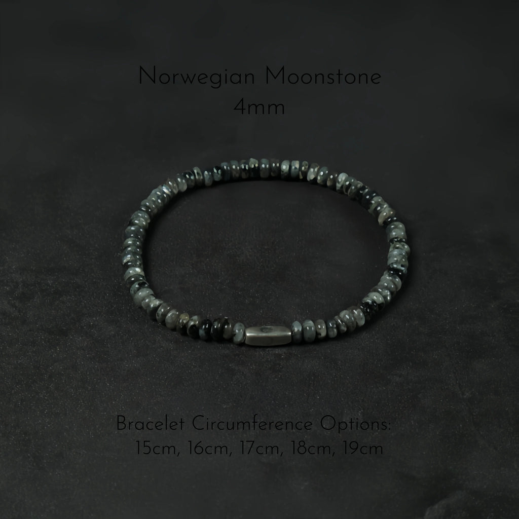 Vintage Natural Stone Beaded Bracelet - Ease Stress & Embrace Serenity