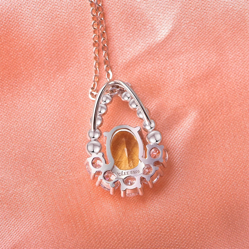 Collier en cristal naturel Aurora Wish