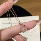 Collier en cristal naturel Serene Selflove