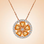 Collier en cristal naturel Bloom Toward Light