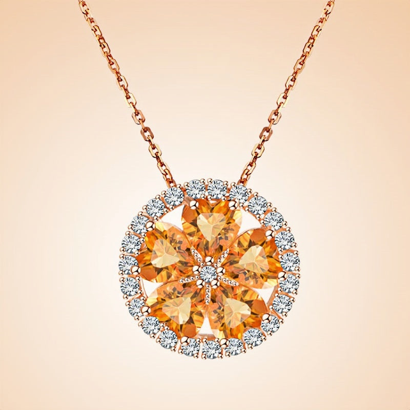 Collier en cristal naturel Bloom Toward Light