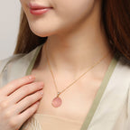Rose Quartz Nine-Tailed Fox Necklace – Attract Love, Boost Charm, Open Heart