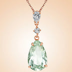 Collier Printanier Rosée de Cristal Naturel