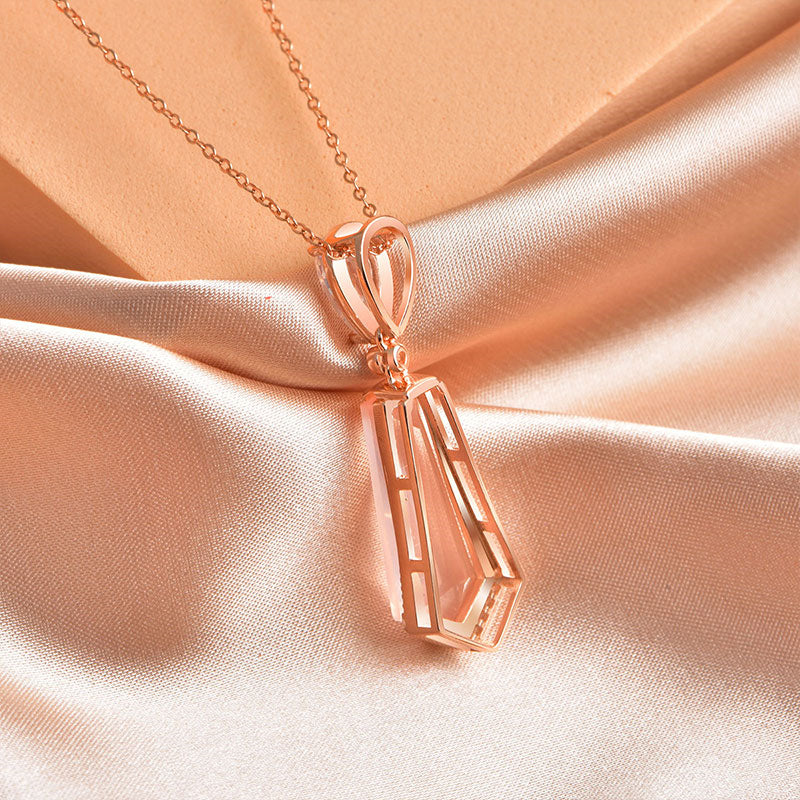 Collier en Cristal Naturel Larme d'Amour