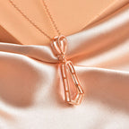 Collier en Cristal Naturel Larme d'Amour