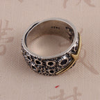 Bague en améthyste naturelle irrégulière – Calme l'esprit, approfondit l'intuition, attire la paix