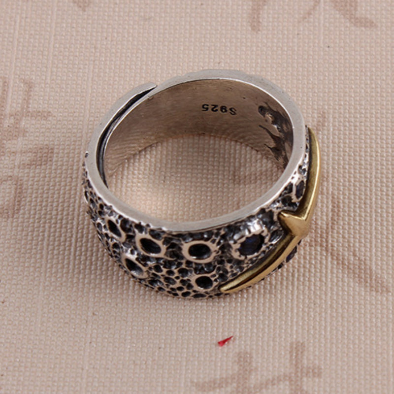 Bague en améthyste naturelle irrégulière – Calme l'esprit, approfondit l'intuition, attire la paix