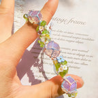 Amethyst Braided Bracelet - For Peaceful Energy