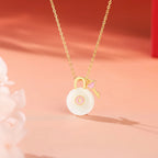 Collier à ajustement facile en quartz clair - Pureté intérieure et expression claire