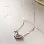 Collier Cœur en Quartz Rose - Guérir et Rétablir avec Amour