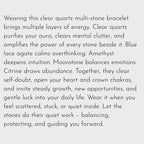 Clear Quartz & Multi-Stones Bracelet– Purify Mind, Open Path, Attract Luck