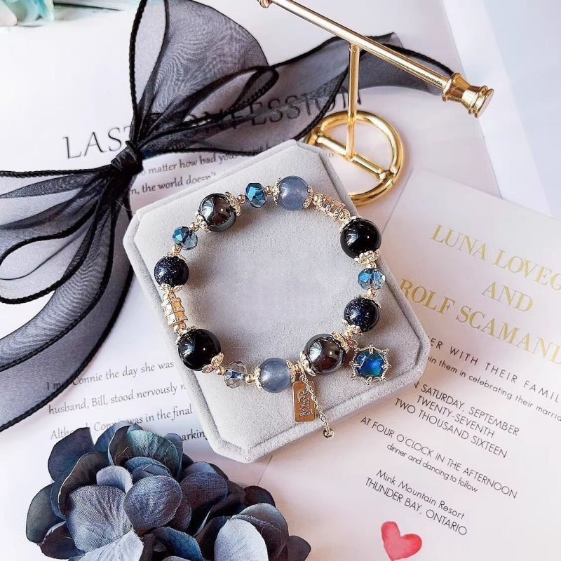 Obsidian Bracelet – Ground Energy, Clear Aura, Protect Your Light