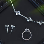 Collier Sakura en jade Hetian