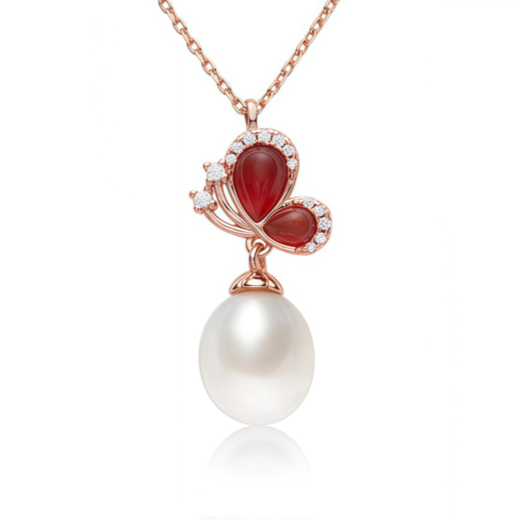 Collier en cristal de quartz clair Pendentif facetté irrégulier