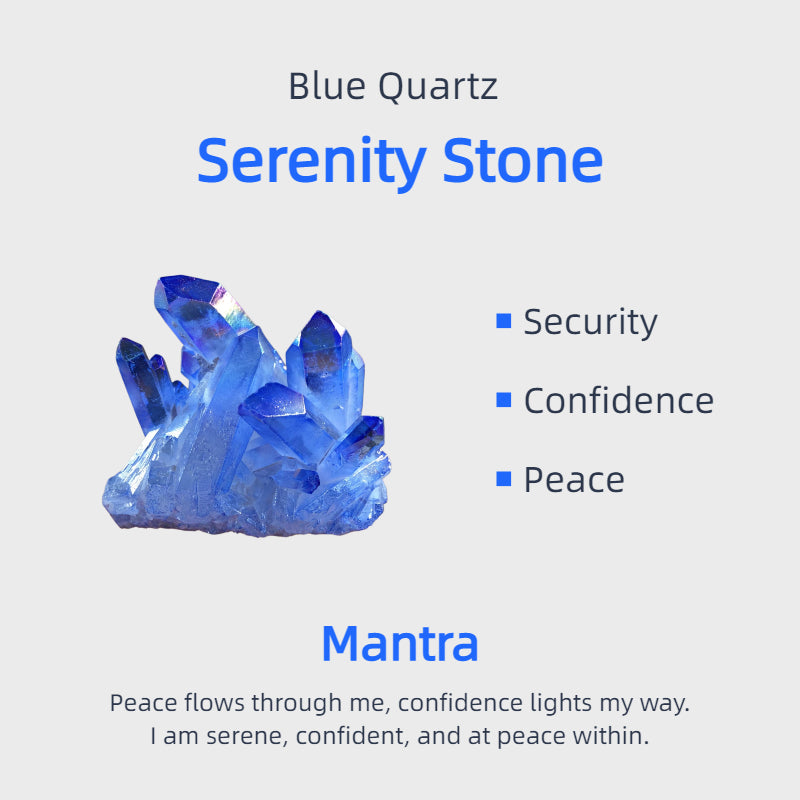 12 Types Natural Crystal Planet Necklace – Intuition & Protection