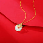 Collier à ajustement facile en quartz clair - Pureté intérieure et expression claire